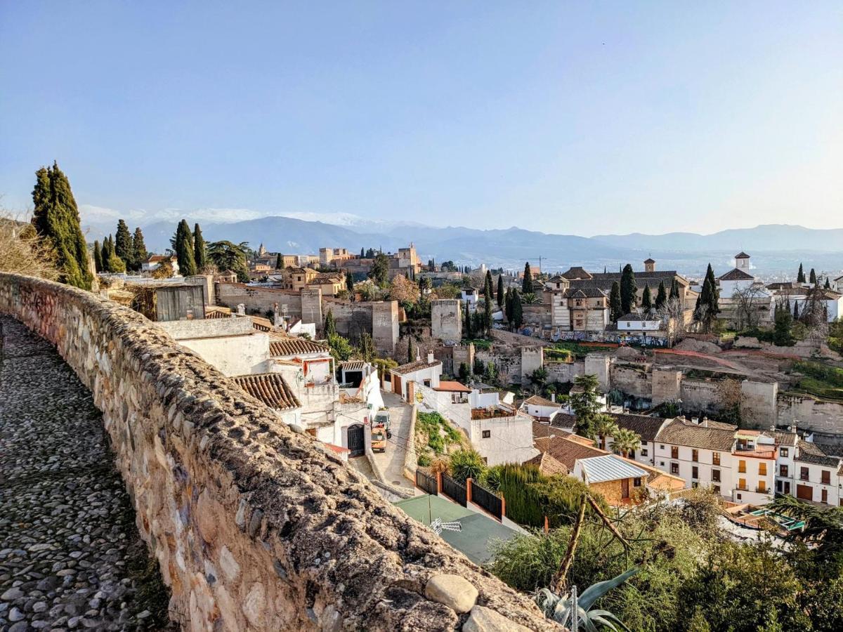 Casa Rural Vistablanca En Una Sola Planta Con Bonitas Vistas Y Piscina - Junto A La Capital Y La Alhambra Cenes De La Vega Luaran gambar