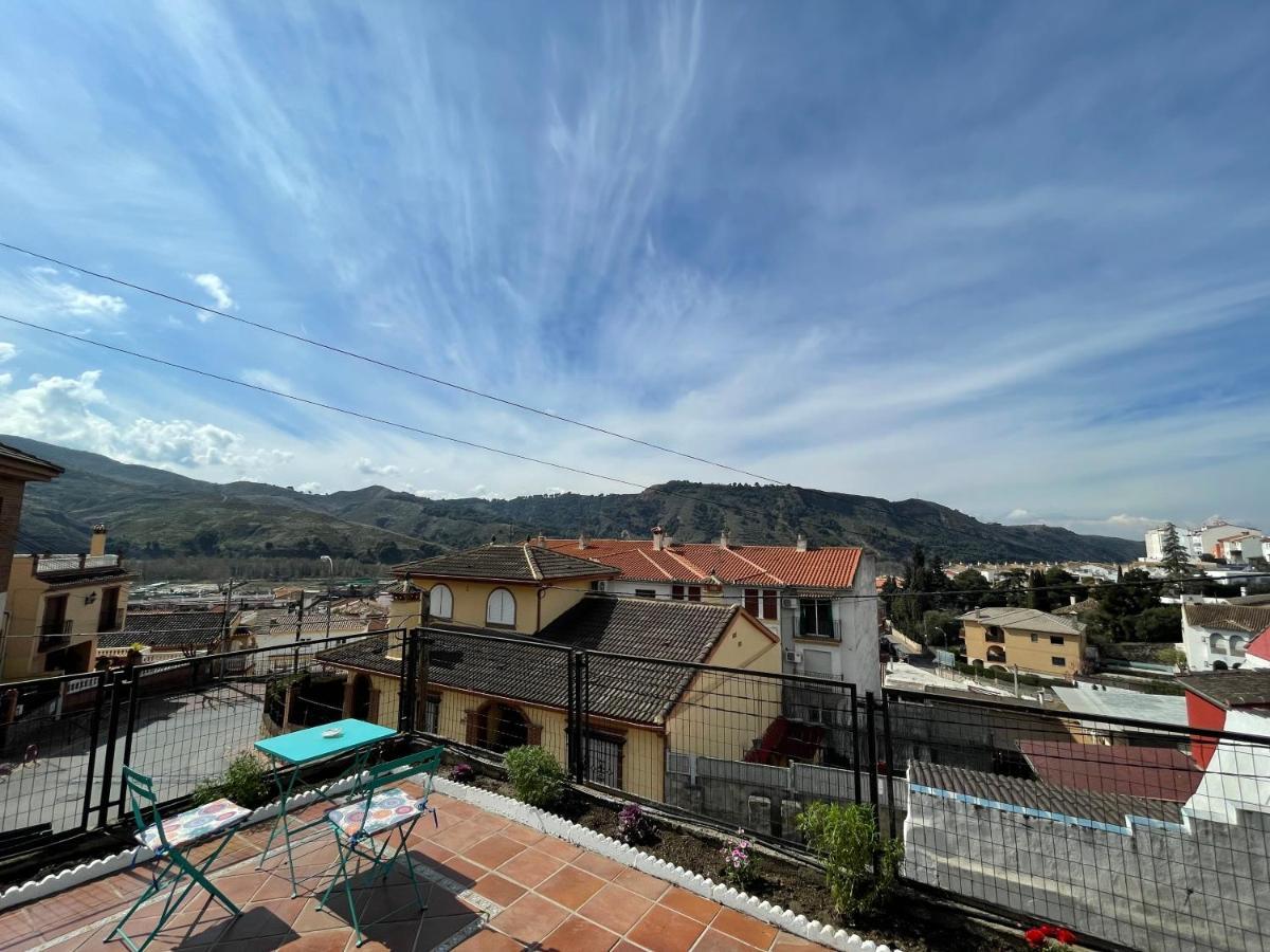 Casa Rural Vistablanca En Una Sola Planta Con Bonitas Vistas Y Piscina - Junto A La Capital Y La Alhambra Cenes De La Vega Luaran gambar
