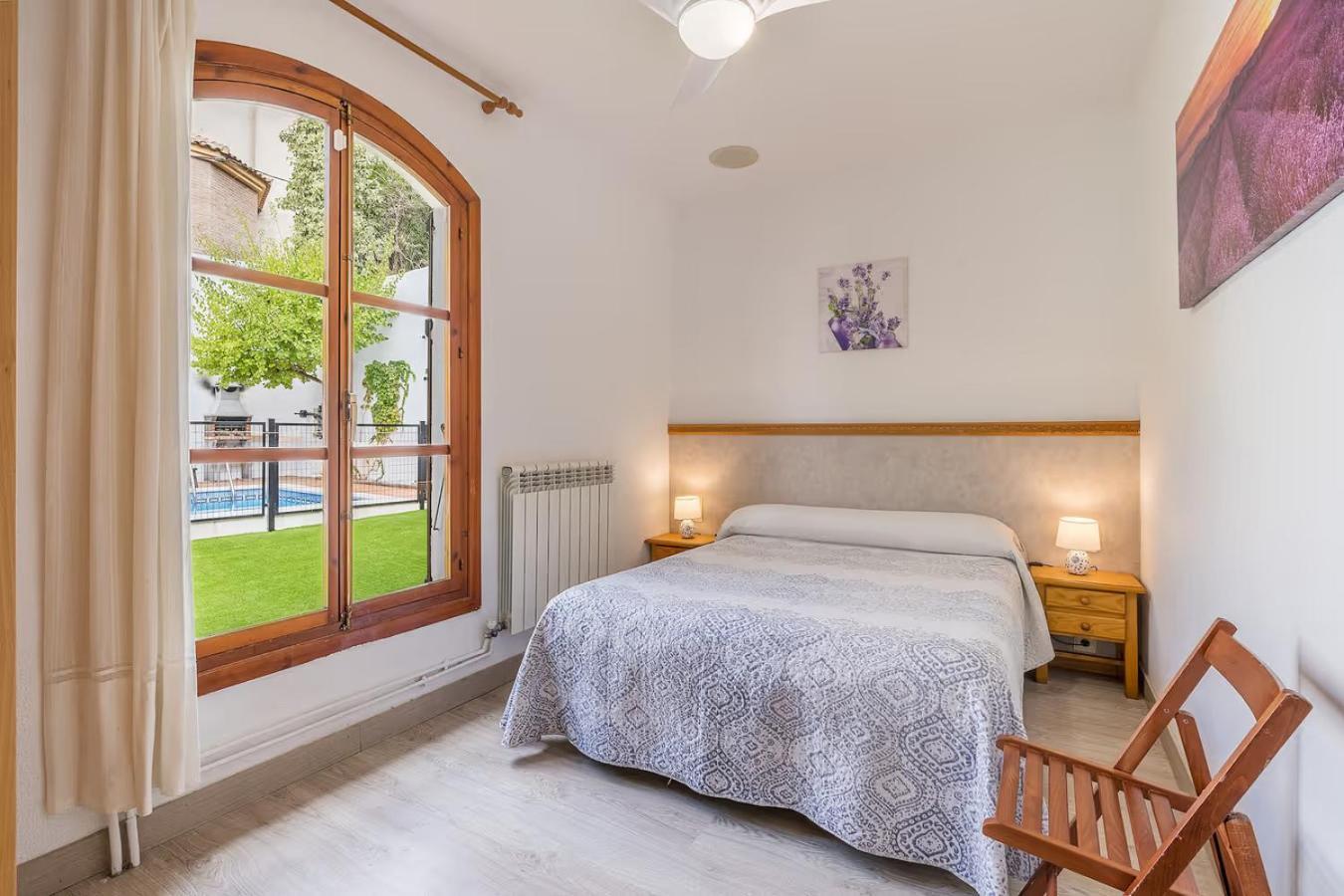 Casa Rural Vistablanca En Una Sola Planta Con Bonitas Vistas Y Piscina - Junto A La Capital Y La Alhambra Cenes De La Vega Luaran gambar